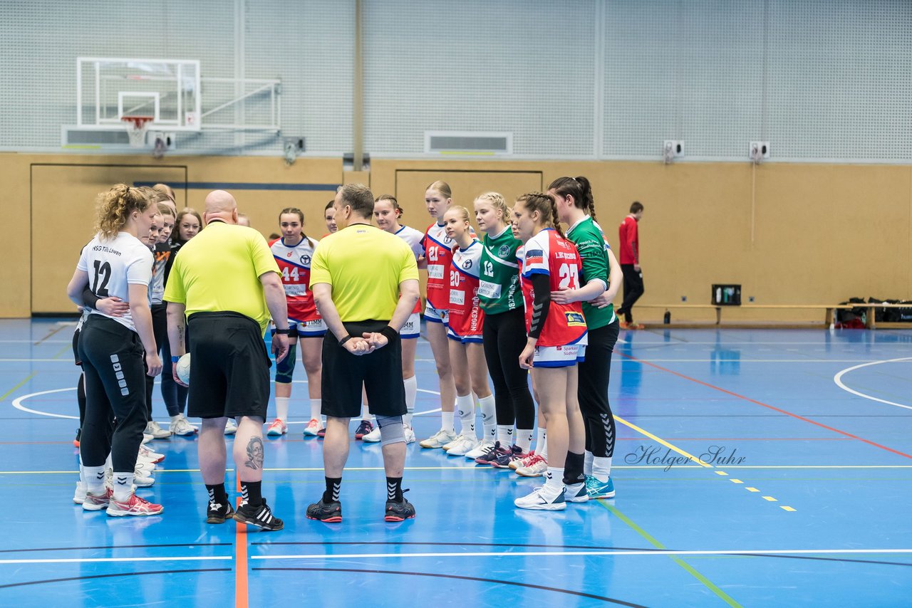 Bild 19 - wBJ HC Quickborn - HSG Tills Loew. : Ergebnis: 19:20